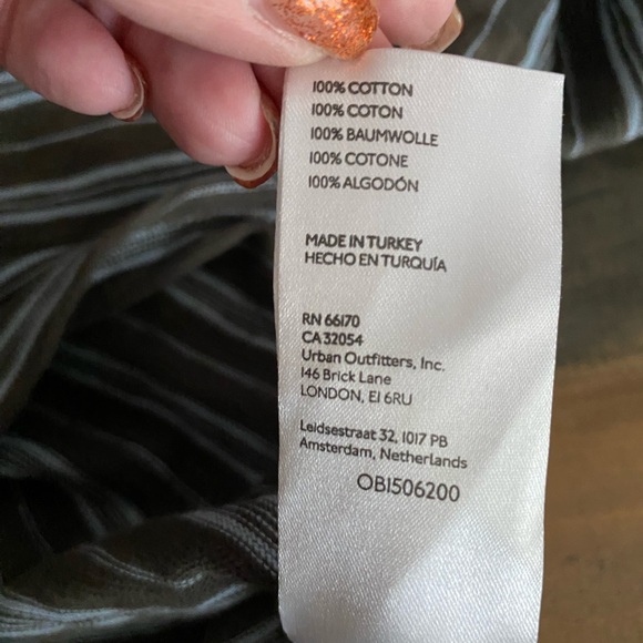 NWOT Free People Have At It Striped Tee - Picture 6 of 11